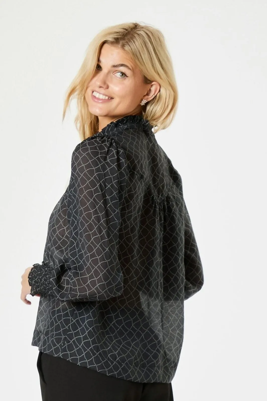 Outlet Karia Illusion Blouse Bluser & Skjorter