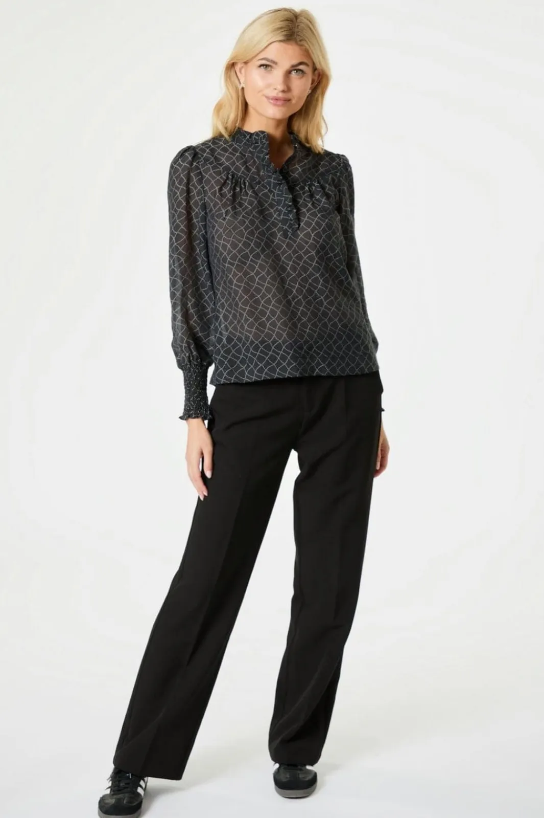 Outlet Karia Illusion Blouse Bluser & Skjorter