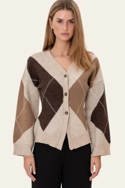 Discount Karmaic Fitted Cardigan H081 Cardigans