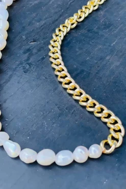 Clearance Kæde Perler & Forgyldt Halskæder