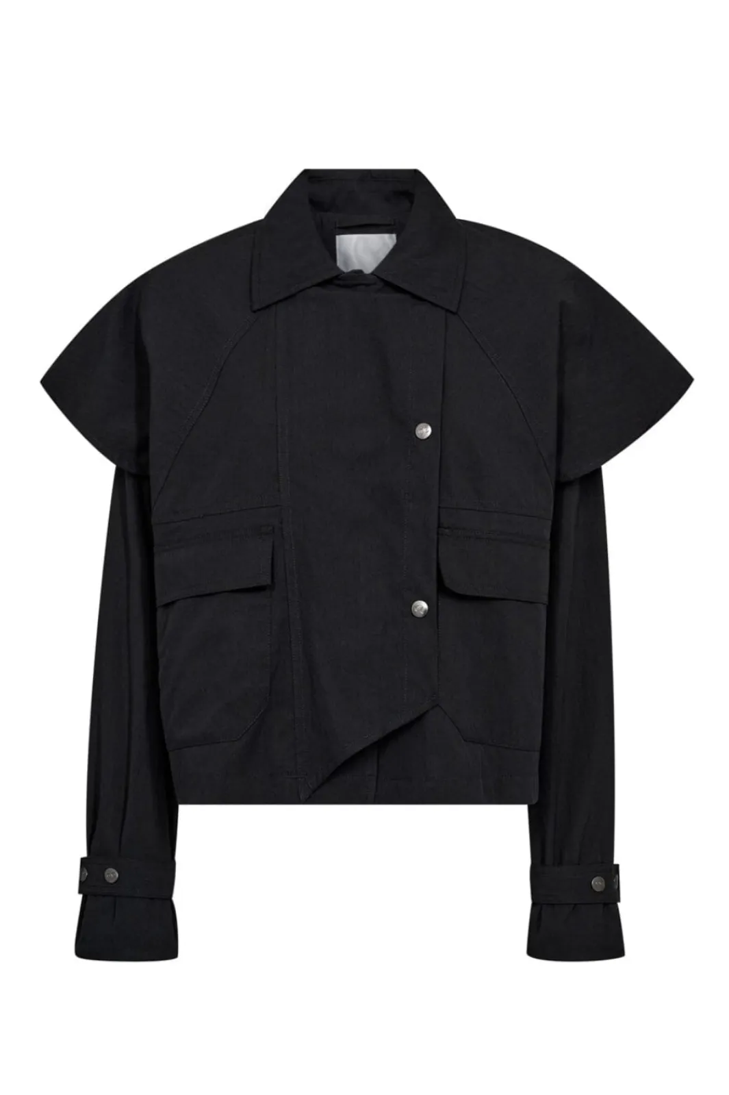 Co´Couture Overtøj & Jakker<Keshacc Cape Jacket 40014
