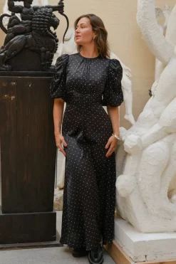 Neo Noir Kjoler<Kikka Dot Dress 166646
