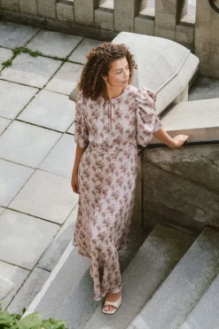 Neo Noir Kjoler<Kikka Wild Rose Dress 164910