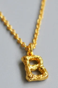 Mellow Moon Halskæder<Kim Letter Necklace