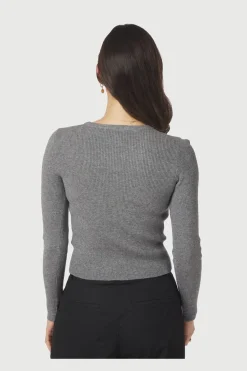 Neo Noir Bluser & Skjorter<Kirrera Knit Blouse 166614