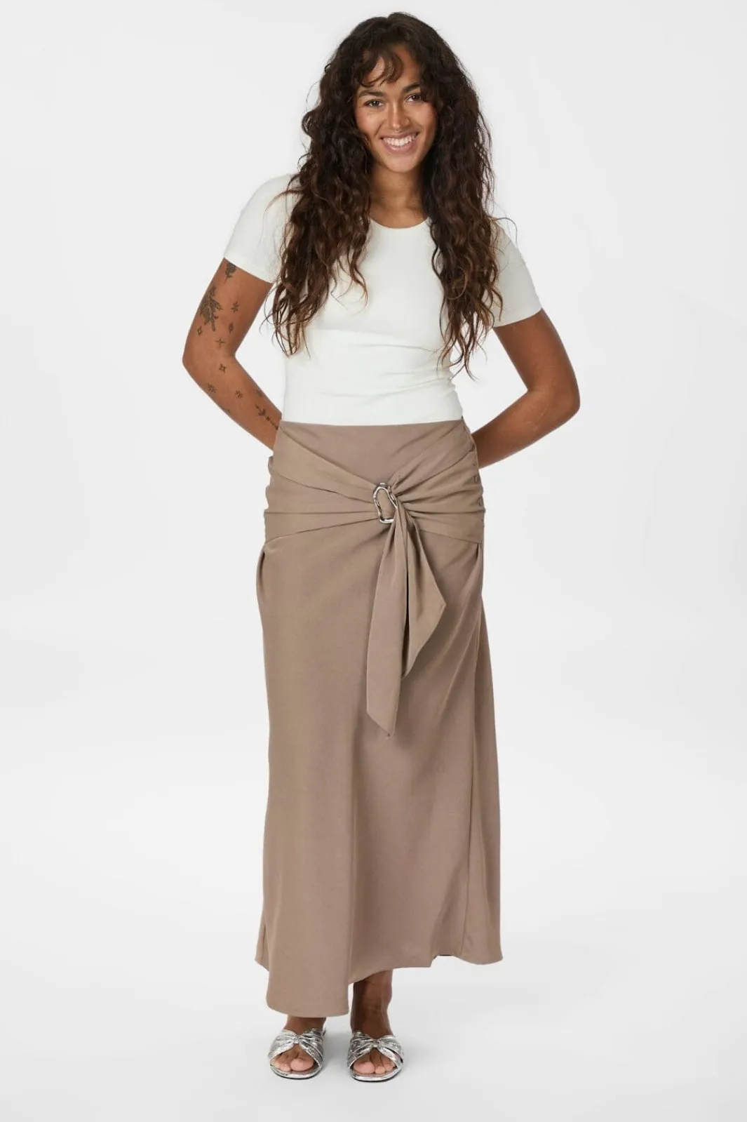 Kit Dull Sateen Skirt 165565 Sæt 🛍️|Nederdele