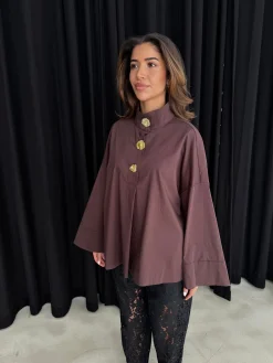 Continue Bluser & Skjorter<Klara High Neck 15088