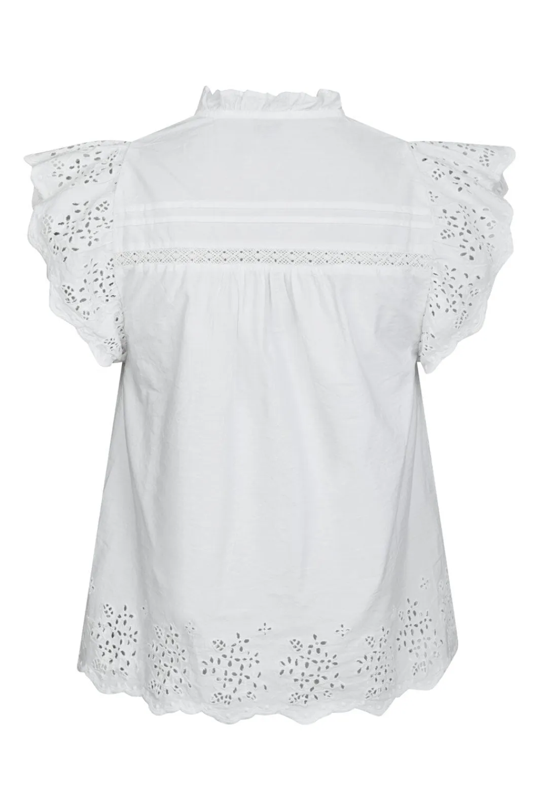 Clearance Kyoti Embroidery Top 165109 T-Shirts & Toppe
