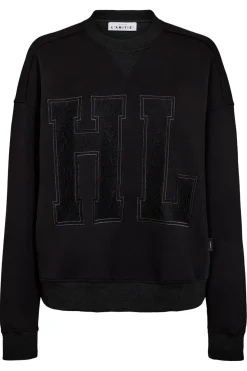 Clearance Lace Application Sweat HL10246 Sweatsæt & Comfy Wear|Bluser & Skjorter