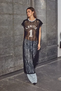 Best Lace Football Frill Dress HL10132 Kjoler