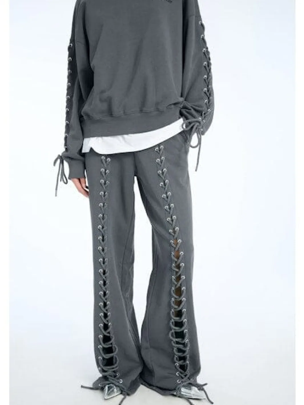 Discount Lacing Sweatpants 1143891205 Sæt 🛍️|Bukser, Jeans & Leggings