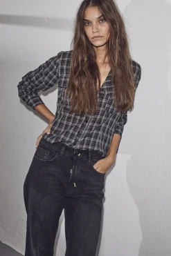 Haute L'Amitié Bukser, Jeans & Leggings<Lami Crop String Tie Jeans HL10064