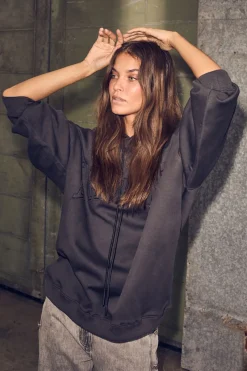 Haute L'Amitié Sweatsæt & Comfy Wear|Bluser & Skjorter<L'Amitié Application Hoodie HL10372