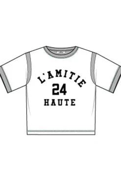 Haute L'Amitié T-Shirts & Toppe<L'Amitié Loose Team Tee HL10013