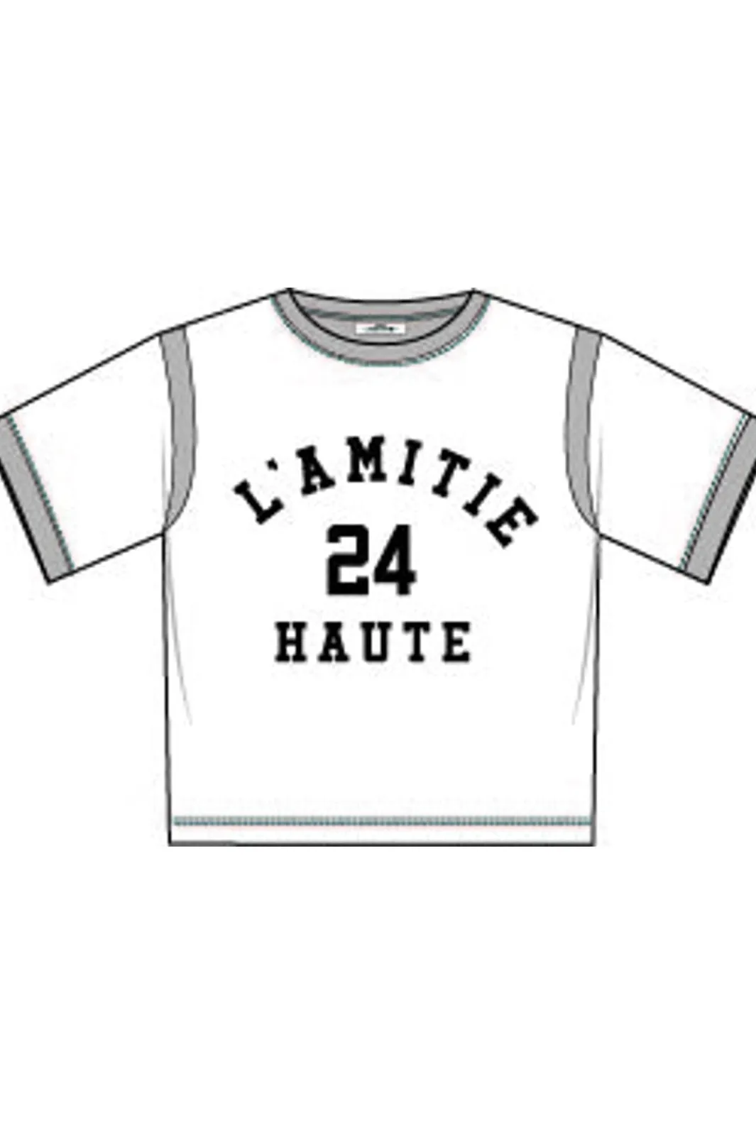 Haute L'Amitié T-Shirts & Toppe<L'Amitié Loose Team Tee HL10013