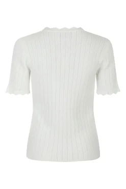 Hot Larifa Stitch Knit Tee 165311 Bluser & Skjorter|Strik