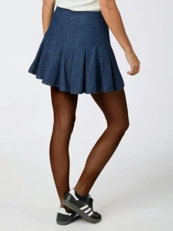 Neo Noir Nederdele<Laurina Denim Skirt