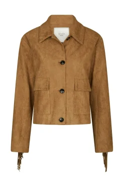 Lauron Faux Suede Jacket 165915 Overtøj & Jakker