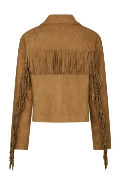 Lauron Faux Suede Jacket 165915 Overtøj & Jakker