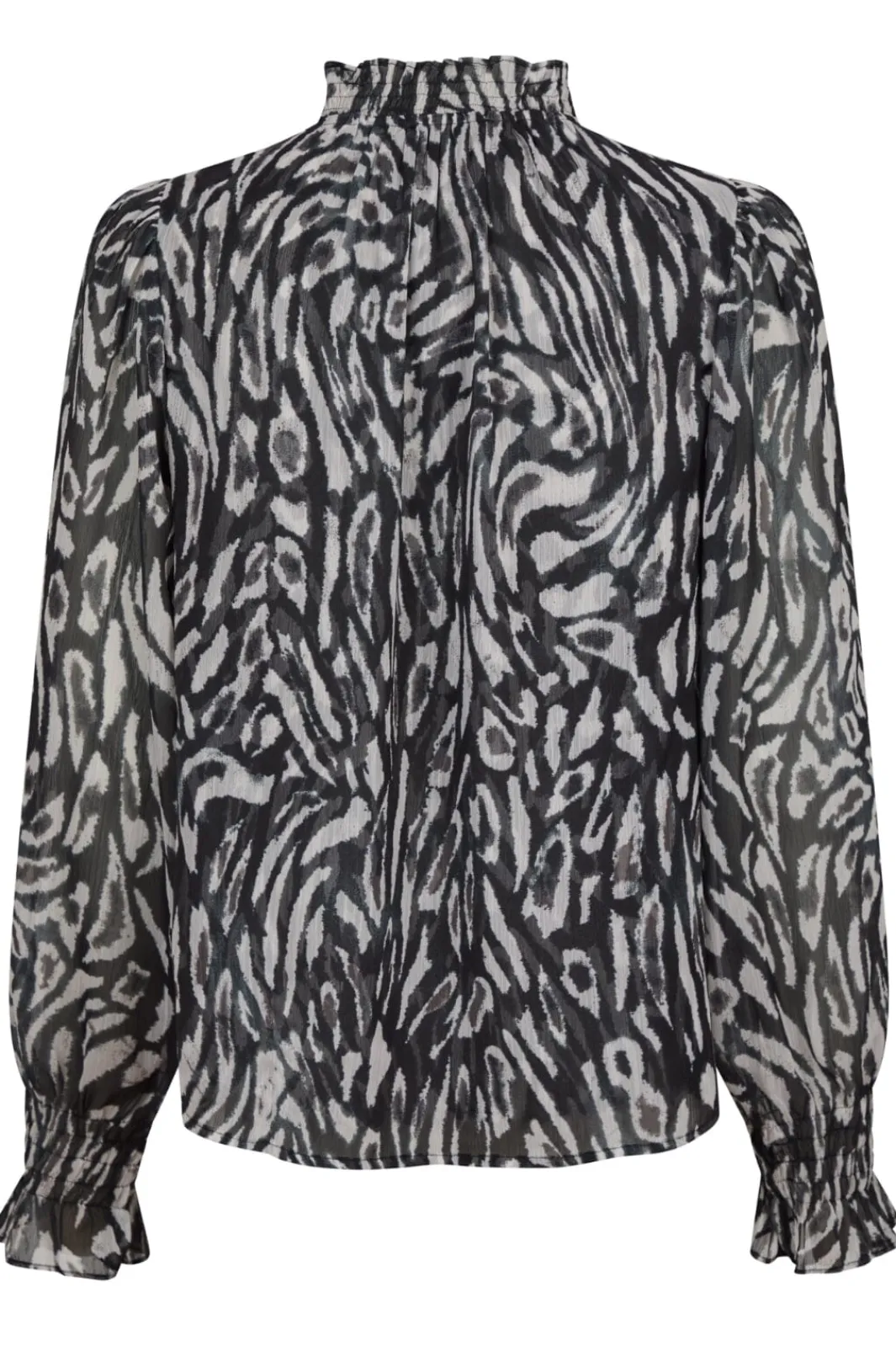 Neo Noir Bluser & Skjorter<Leia Abstract Leo Blouse 164591