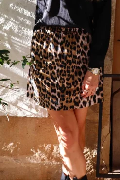 Online Leo-Mini-Skirt 22172 Nederdele