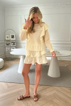 New Leonoraic Lace Mini Skirt Nederdele