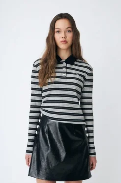 New Leslie Polo Blouse C570 Bluser & Skjorter