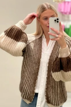 Discount Liana Knit Cardigan Cardigans|Ammevenligt Tøj