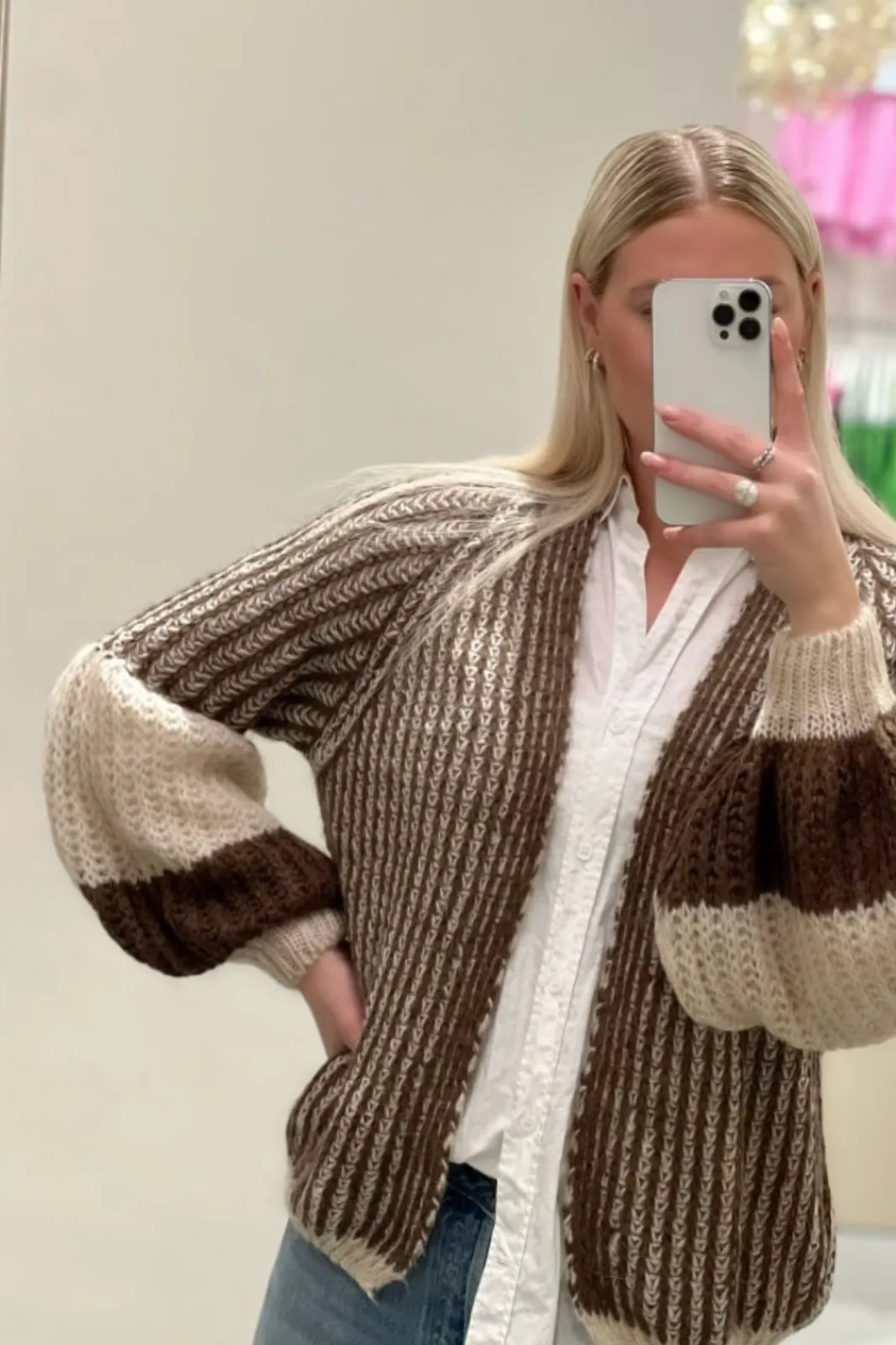 Discount Liana Knit Cardigan Cardigans|Ammevenligt Tøj