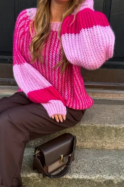 Liana Knit Sweater Bluser & Skjorter|Strik