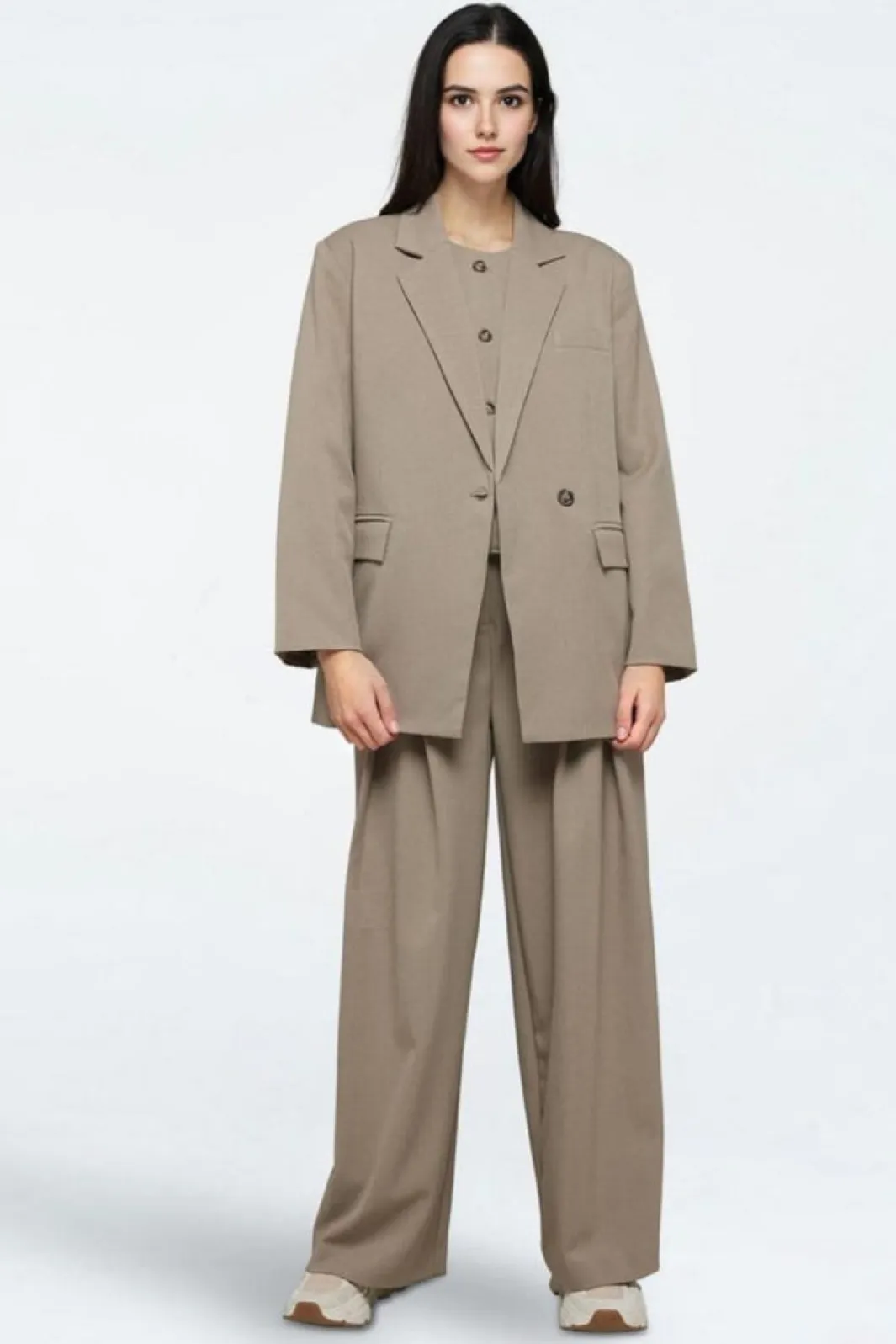 New Lilian Blazer 4430 243694430 Sæt 🛍️|Jakkesæt