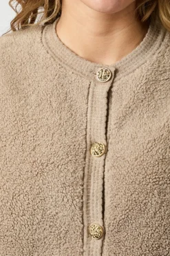 Neo Noir Cardigans|Ammevenligt Tøj<Limo Fluffy Knit Cardigan 161963