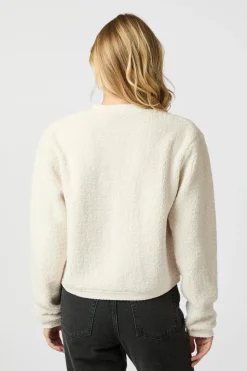 Clearance Limo Fluffy Knit Cardigan 161963 Cardigans|Ammevenligt Tøj