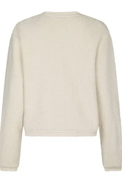 Clearance Limo Fluffy Knit Cardigan 161963 Cardigans|Ammevenligt Tøj