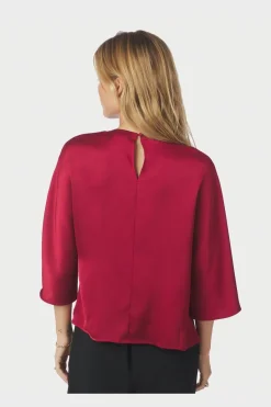 Sale Liora Heavy Sateen Blouse 165567 Bluser & Skjorter