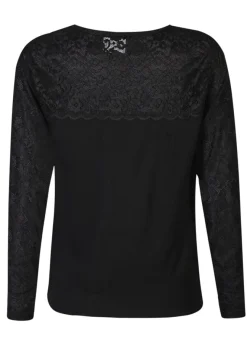New Lisa Ls Lace Blouse 2 22277 Bluser & Skjorter