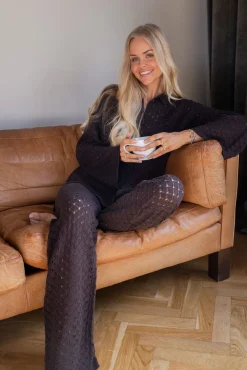 Outlet Liva Knit Pants 167101 Sæt 🛍️|Bukser, Jeans & Leggings