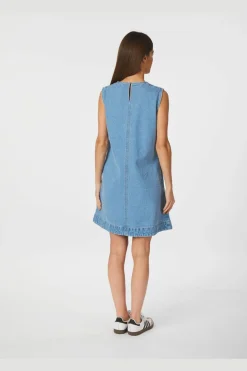 Neo Noir Kjoler<Livo Denim Dress 165706