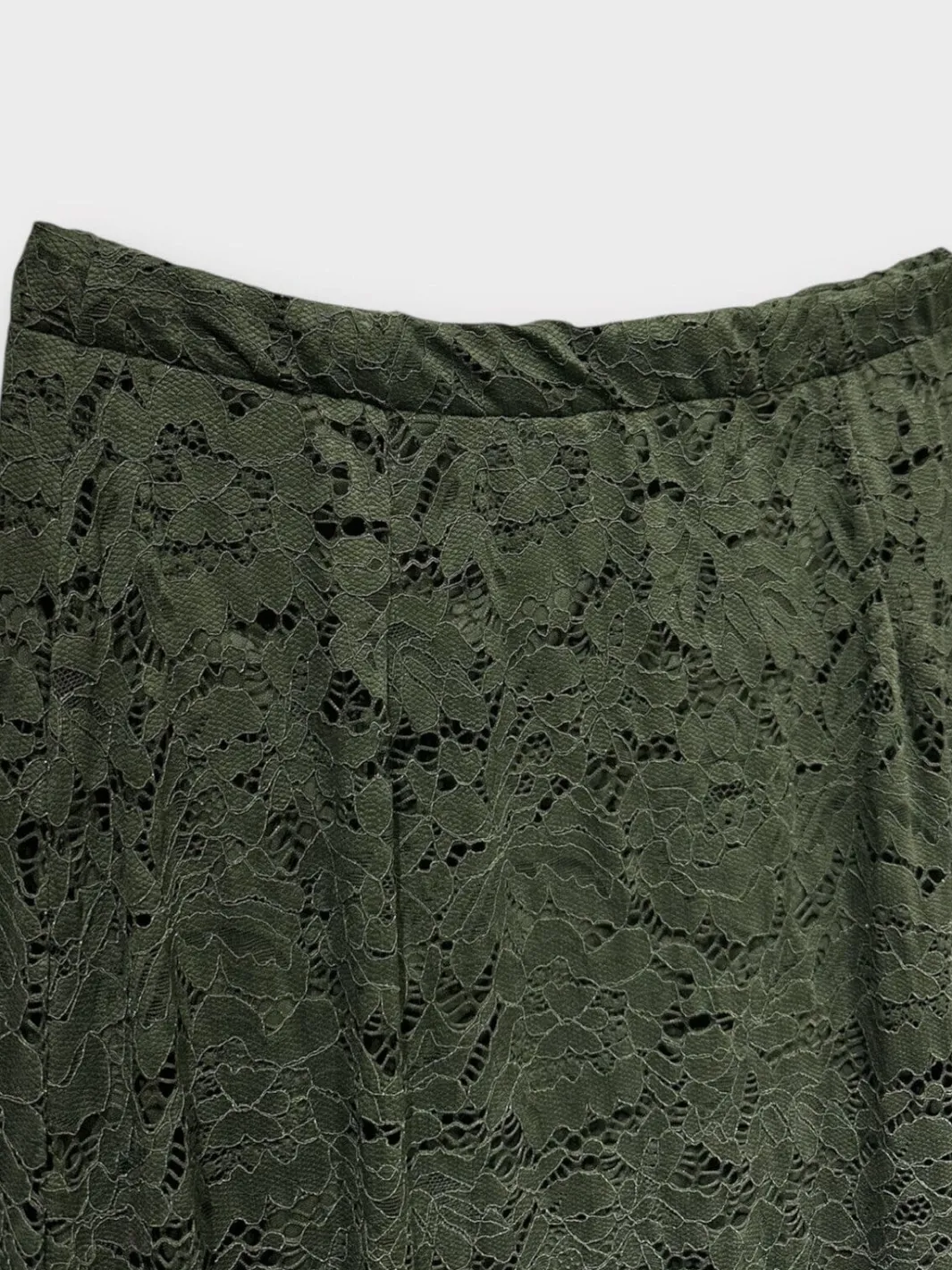 A-bee Nederdele<Long Flower Lace Skirt _-W_