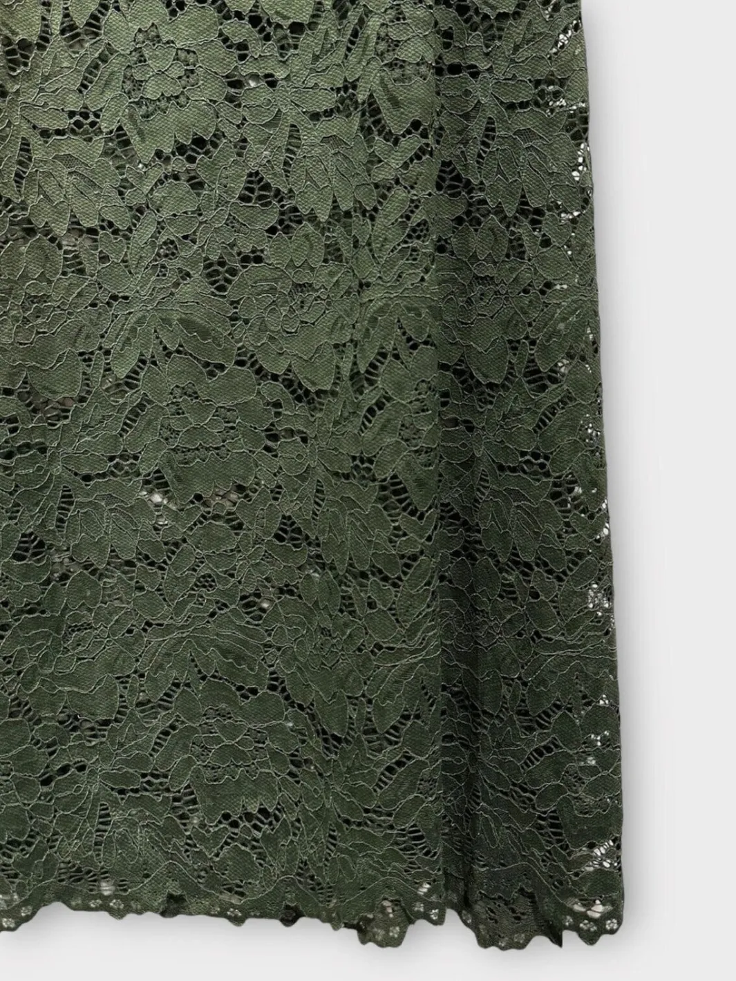 A-bee Nederdele<Long Flower Lace Skirt _-W_