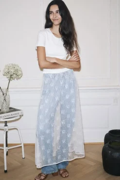 Outlet Loreta Lace Sequins Skirt 164611 Nederdele