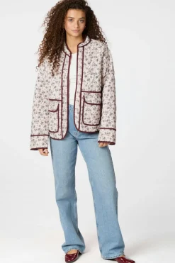 Discount Lottie Blush Quilt Jacket 164740 Overtøj & Jakker