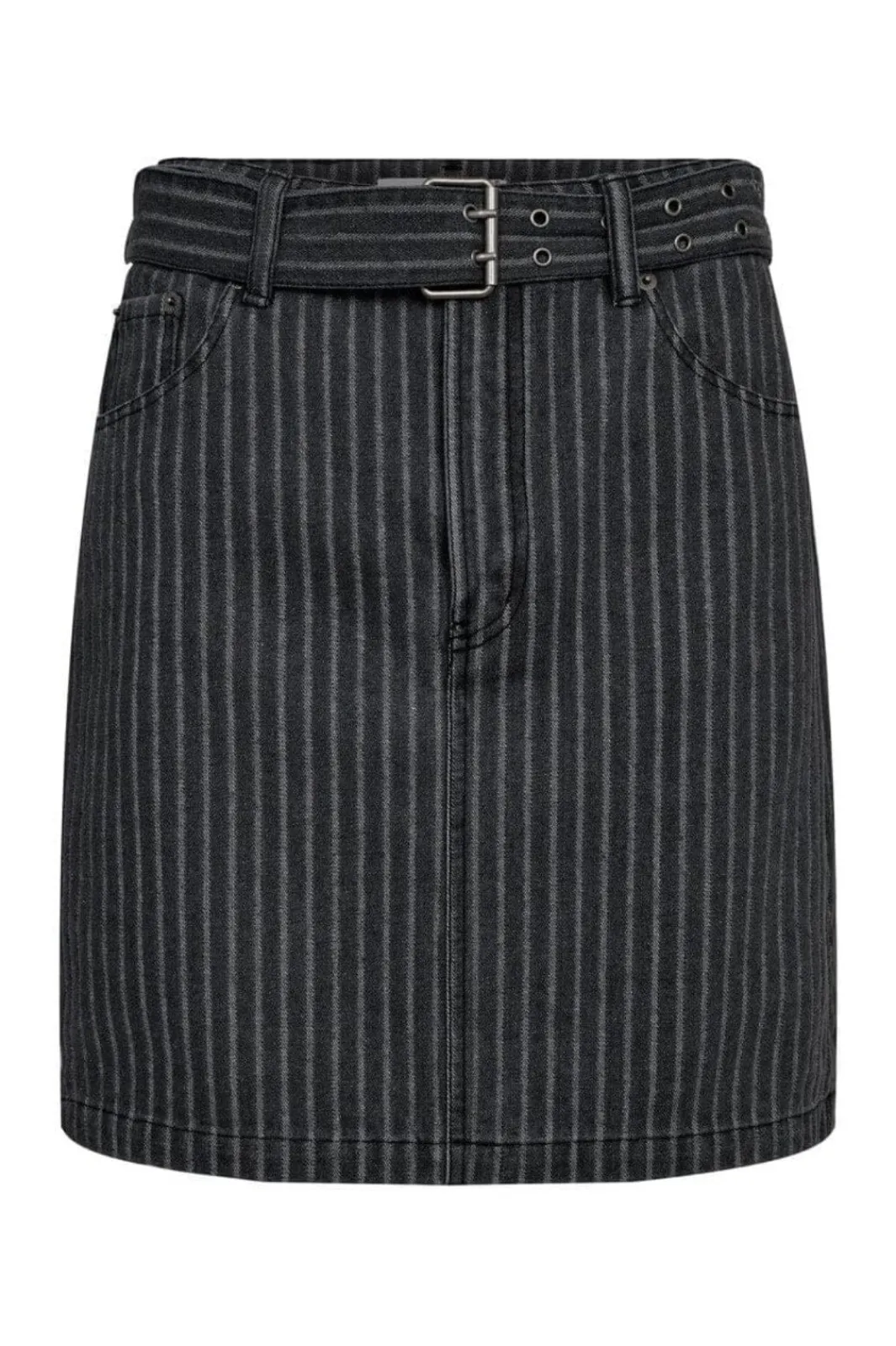 Haute L'Amitié Nederdele<Lou Stripe Belt Skirt HL10174