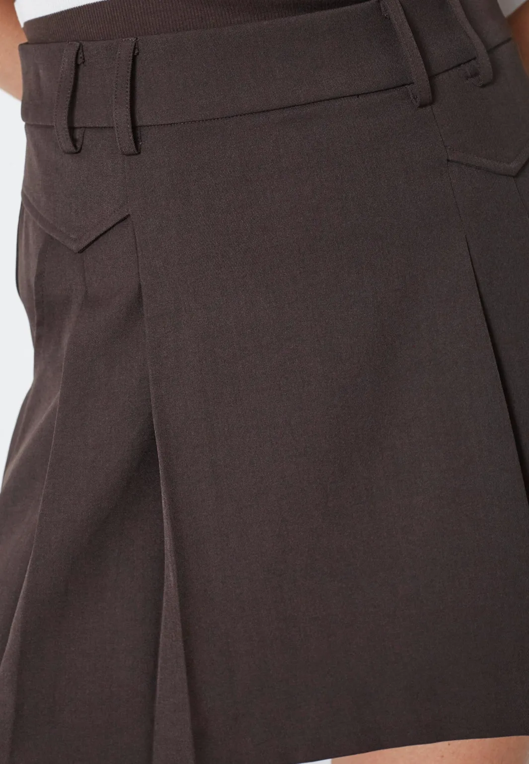 Discount Lunacc Pocket Pleat Mini Skirt 34223 Nederdele
