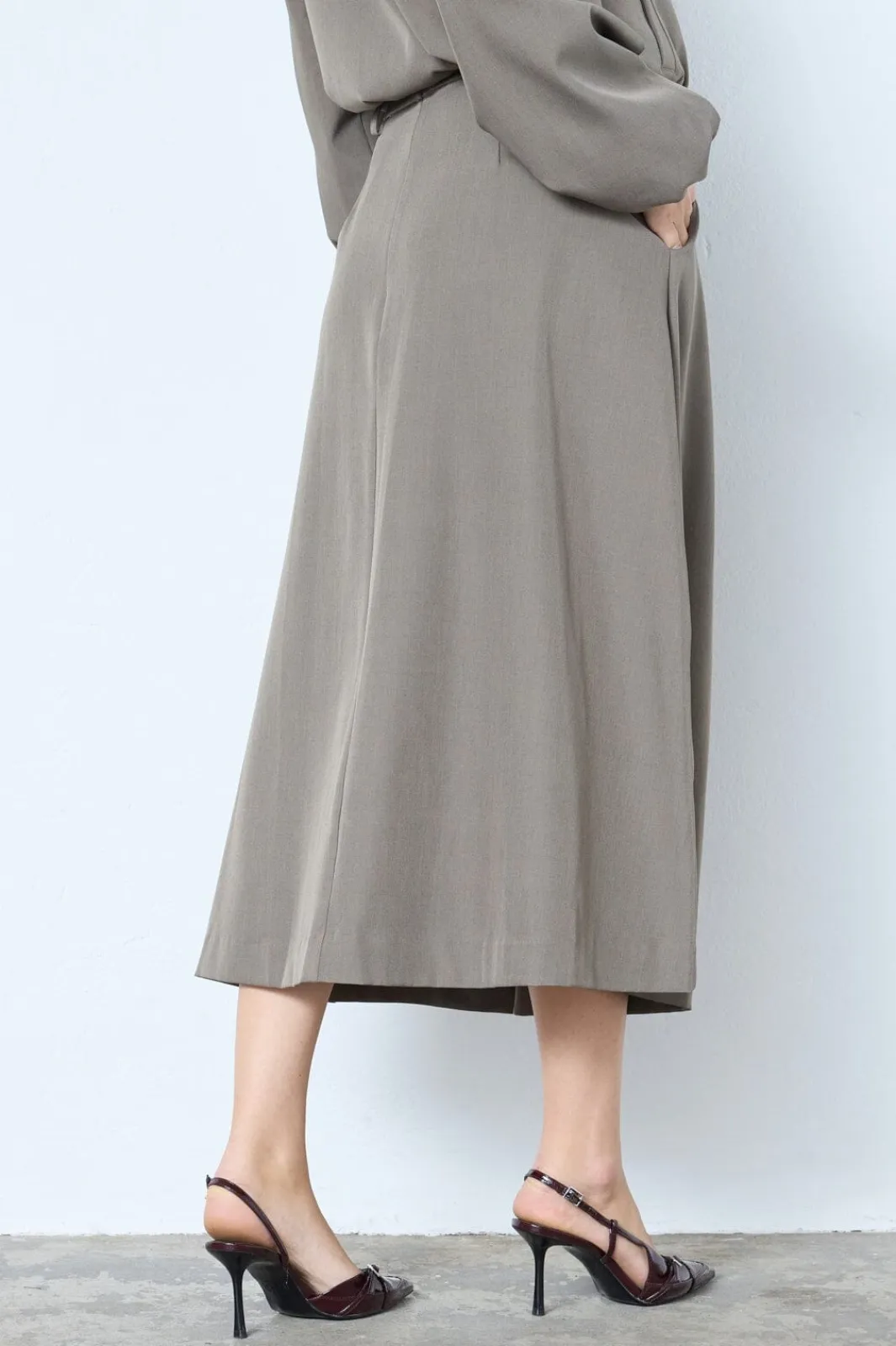 Hot Lunacc Pocket Pleat Skirt 34222 Sæt 🛍️|Nederdele