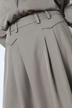 Hot Lunacc Pocket Pleat Skirt 34222 Sæt 🛍️|Nederdele