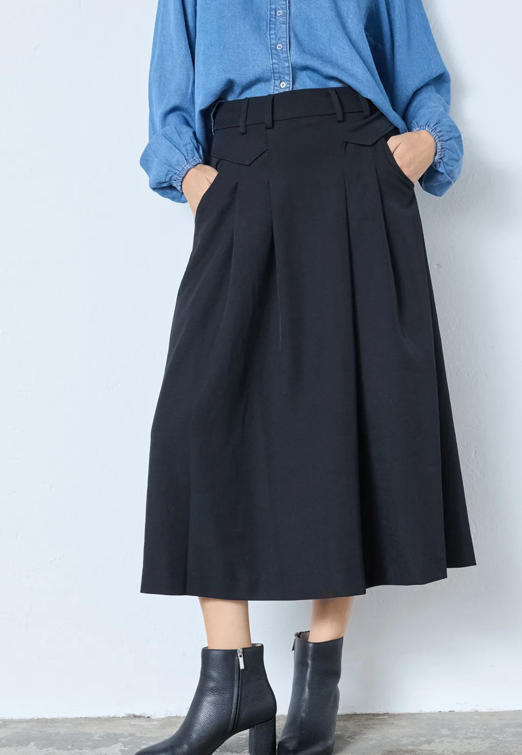 Co´Couture Nederdele<Lunacc Pocket Pleat Skirt 34222