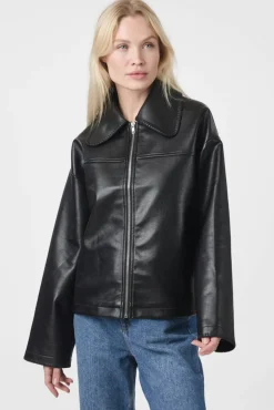 Neo Noir Overtøj & Jakker<Lunara Collar Stitch Jacket 165668