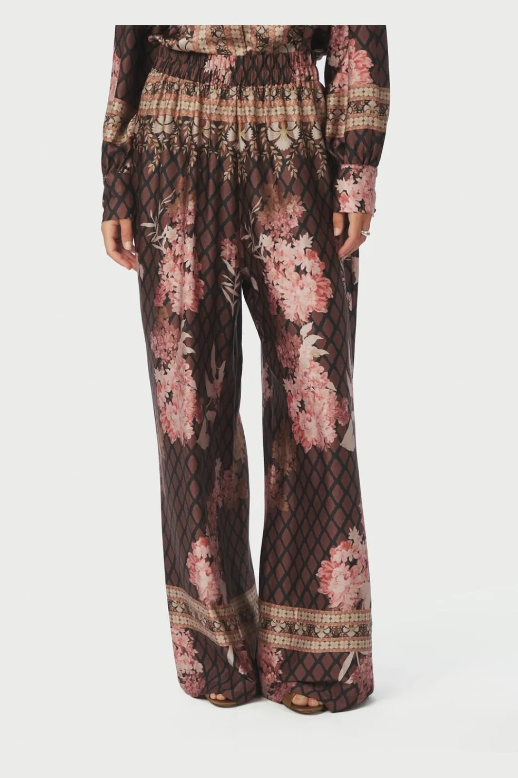 Neo Noir Sæt 🛍️|Bukser, Jeans & Leggings<Lunet Botanical Border Pants 167030