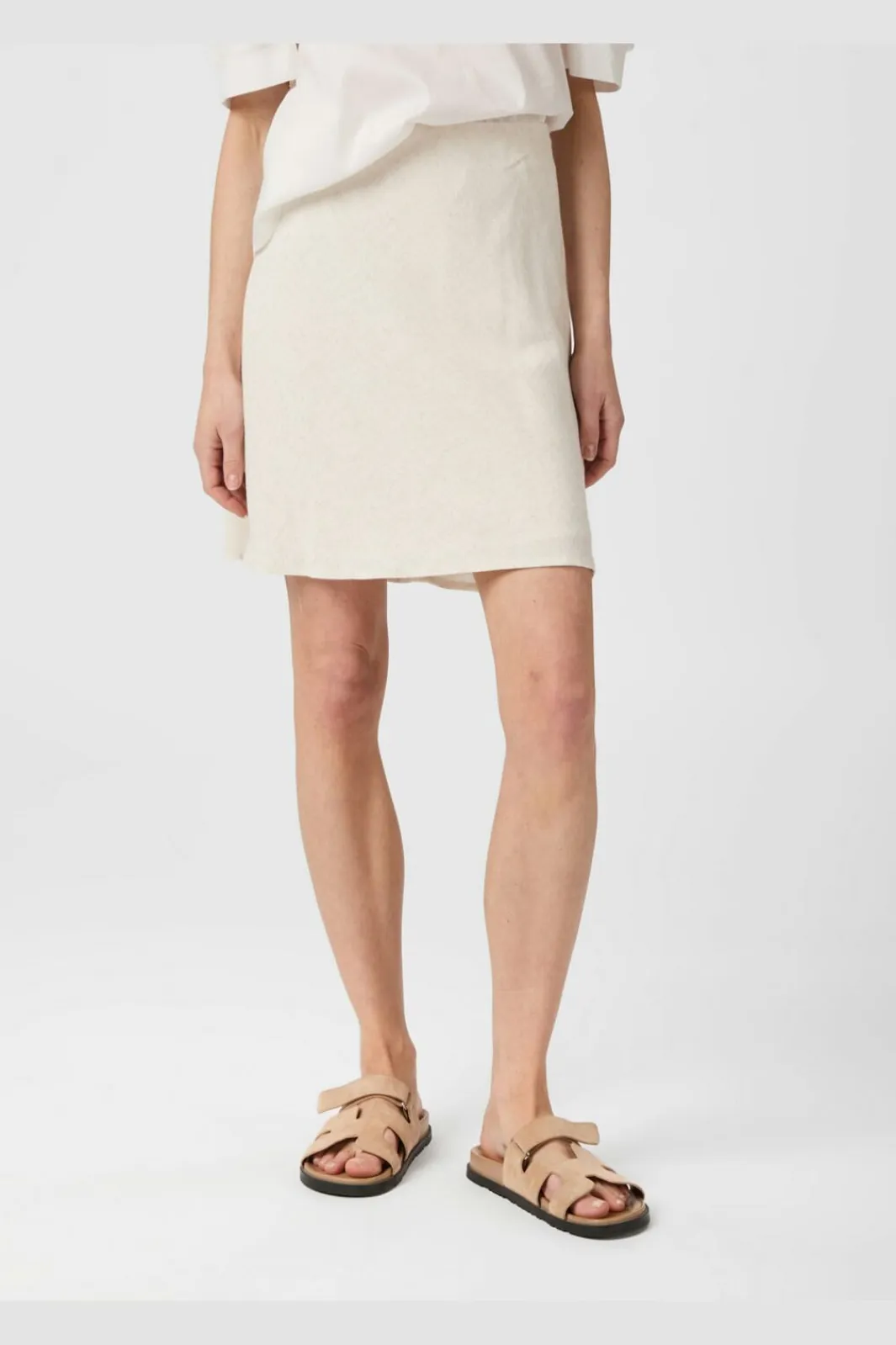 Hot Lunna Linen Skirt 164827 Nederdele
